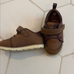 Stride Rite Brown Baby Walker Shoes